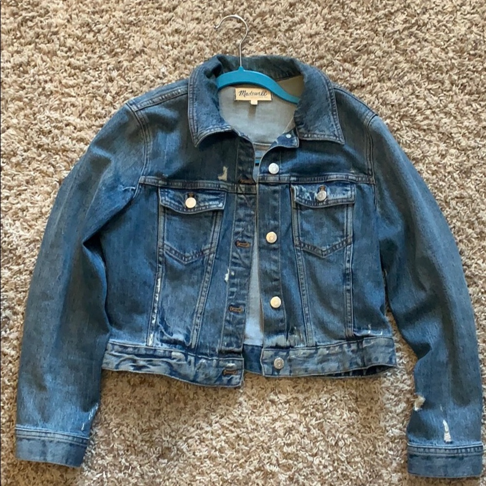 madewell jean jacket